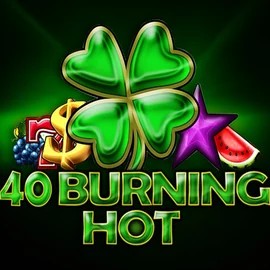 40 Burning Hot logo by Amusnet Interactive at Nordspin Casino40 Burning Hot