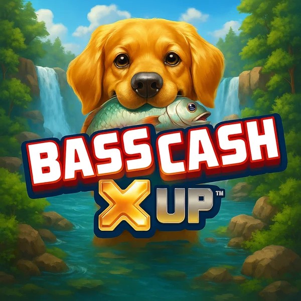 Bass Cash X UP logo by Alchemy Gaming at Nordspin CasinoBass Cash X UP