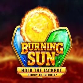 Burning Sun online game logo by Wazdan on nordspin.eu