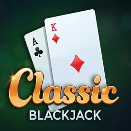 Classic Blackjack logo by Red Tiger Gaming at Nordspin Casino