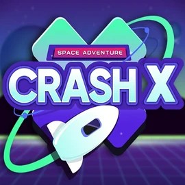 Crash X online game logo by Turbo Games on nordspin.eu