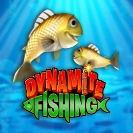 Dynamite Fishing slot logo by Inspired Gaming at Nordspin Casino