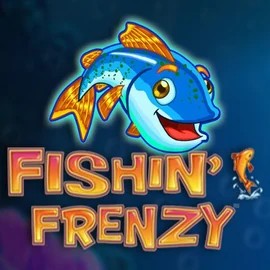 Fishin Frenzy slot logo by Blueprint Gaming at Nordspin CasinoFishin Frenzy