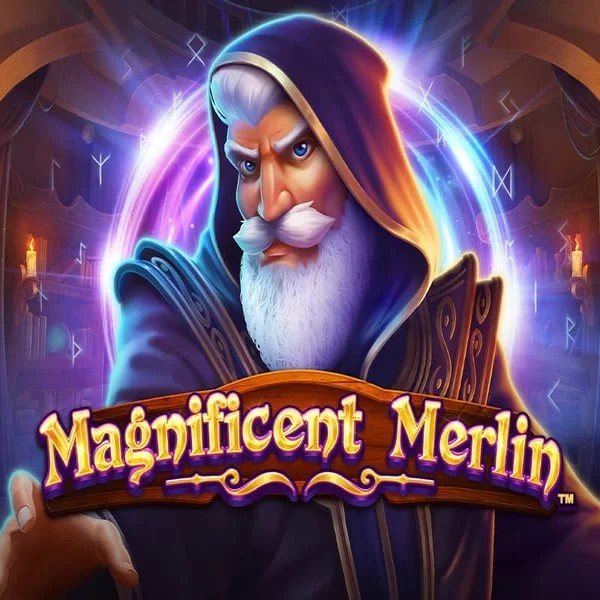 Magnificent Merlin slot icon by Greentube, available at Nordspin Casino