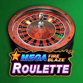 Mega Fire Blaze Roulette slot visual from Playtech available on nordspin.eu