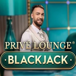 Privé Lounge Blackjack online game logo by Pragmatic Play on nordspin.eu