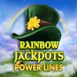 Jackpots logo of Rainbow Jackpots Power Lines from Red Tiger Gaming at Nordspin Casino