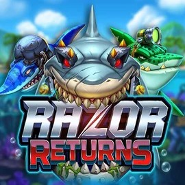 Razor Returns logo by Push Gaming at Nordspin CasinoRazor Returns