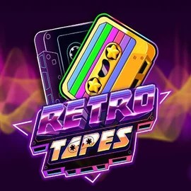 Logo of Retro Tapes from Push Gaming at Nordspin Casino