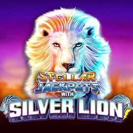 Stellar Jackpots with Silver Lion slot visual from Lightning Box Game available on nordspin.eu